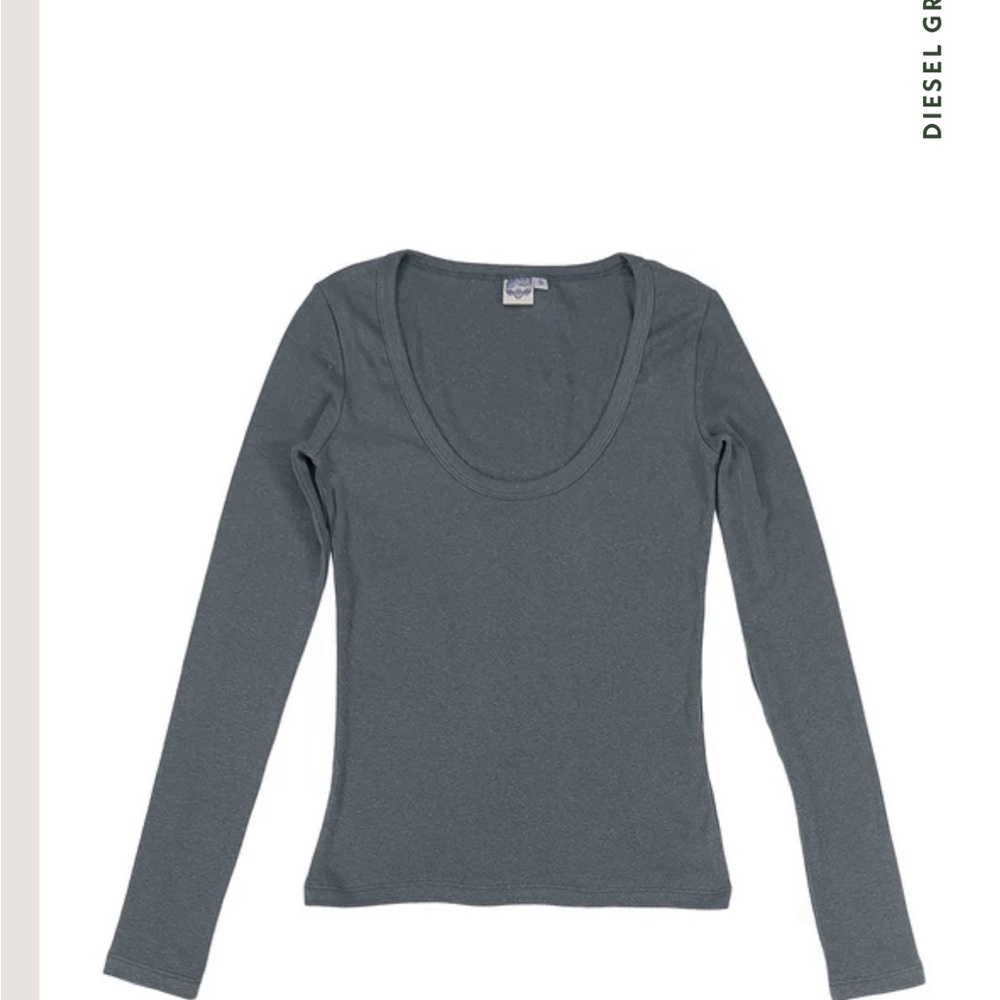 Jungmaven 100% Hemp Cotton Paseo Long Sleeve Diesel Gray Women's